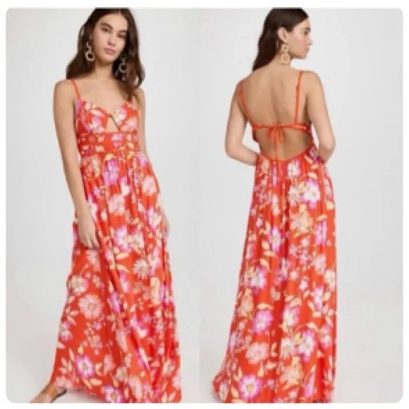 Free People WISTERIA MAXI DRESS NWT - Picture 8 of 15